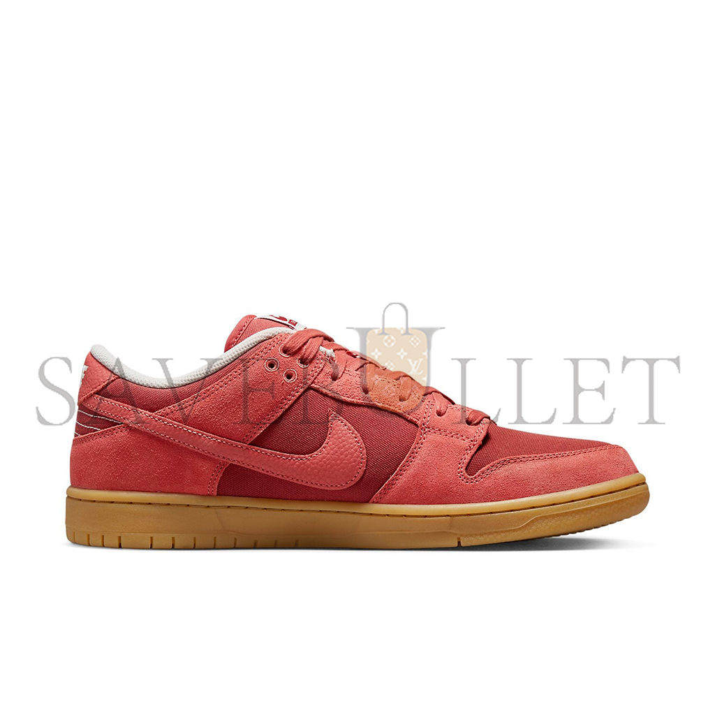 NIKE SB DUNK LOW RED GUM DV5429-600